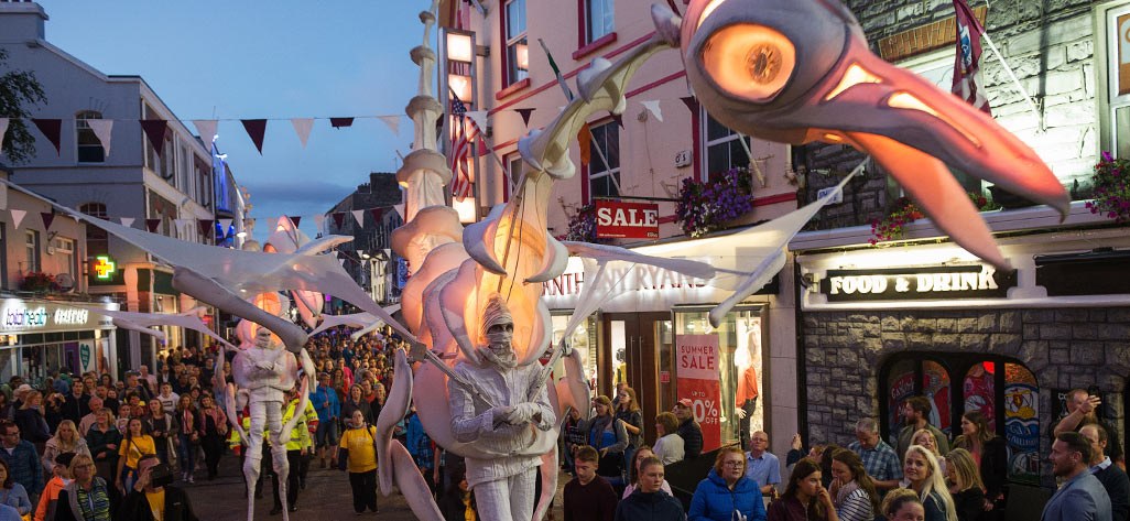 Galway Shop Street Galway Arts Festival