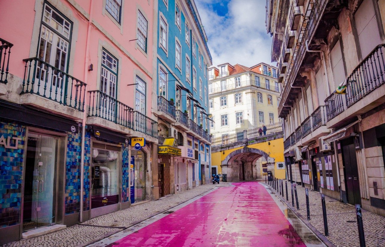 Lisbon Portugal Travel guide Pink Street