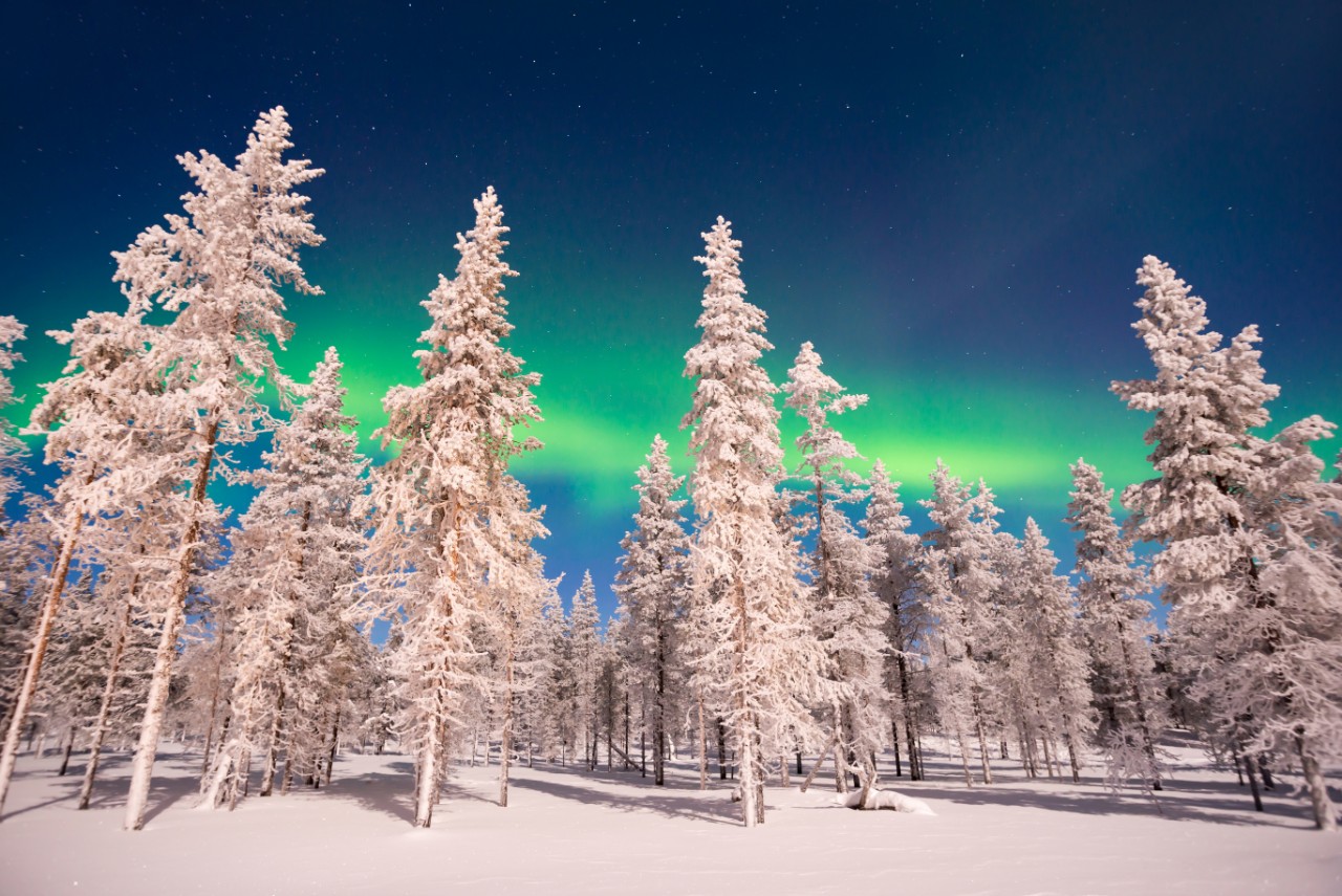 visit finland northern lights