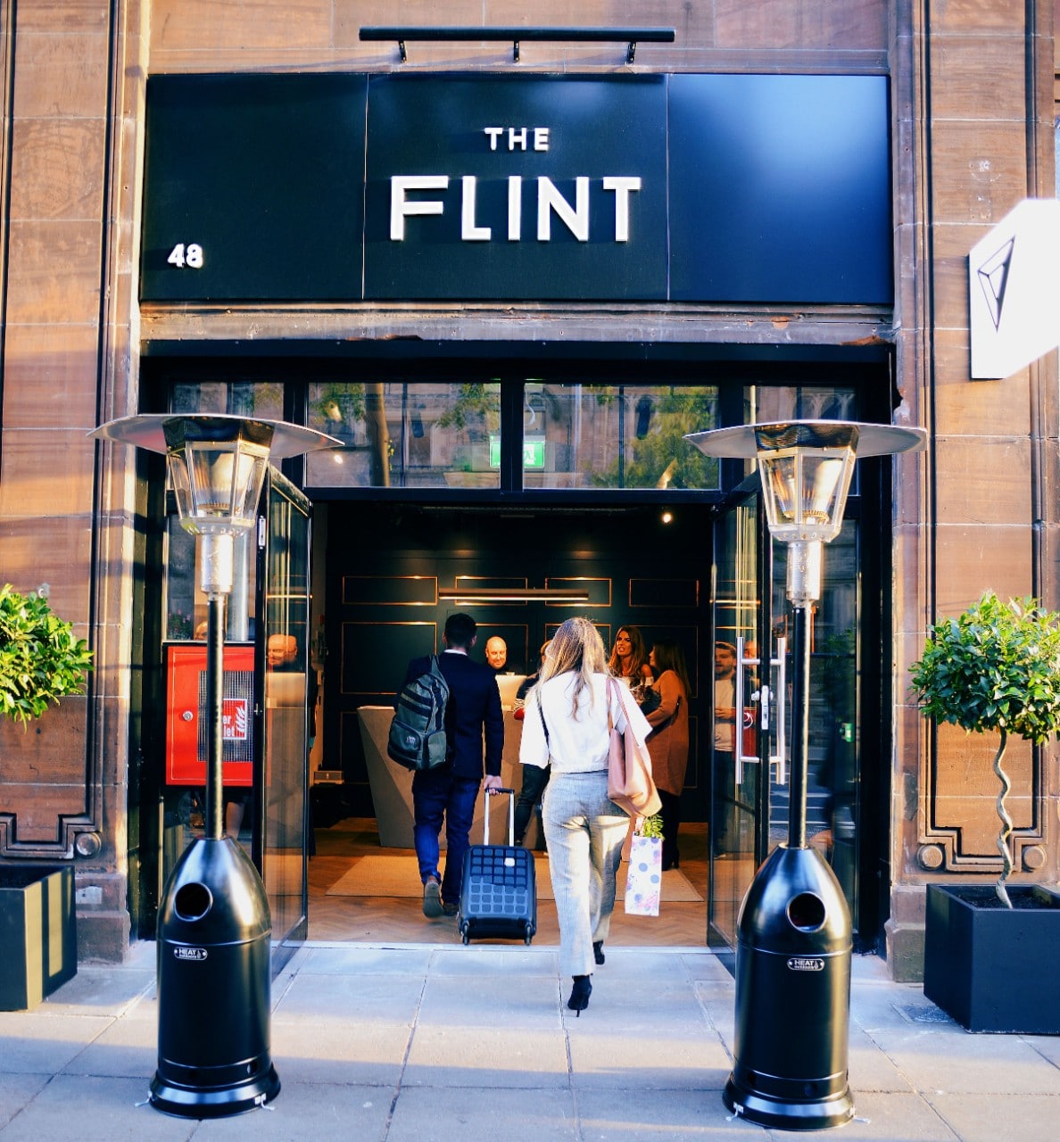 Flint Hotel Belfast entrance